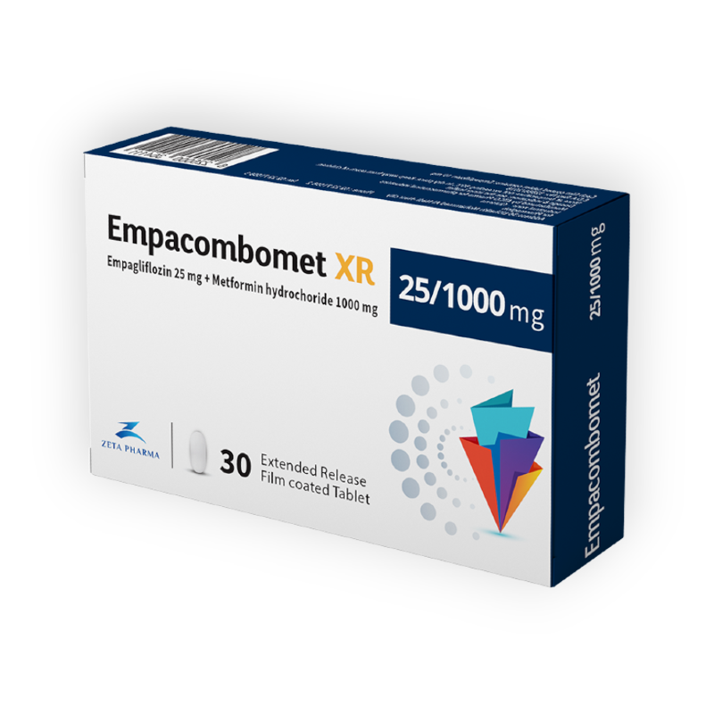 EMPACOMBO MET XR 25/1000MG 30TAB