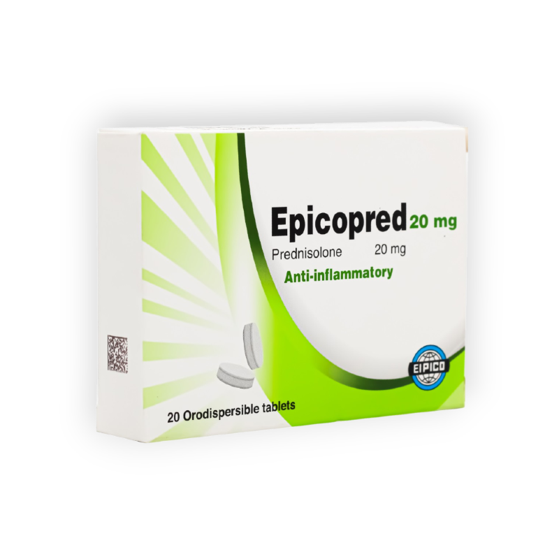 EPICOPRED 20  MG  20 TAB سعر جديد