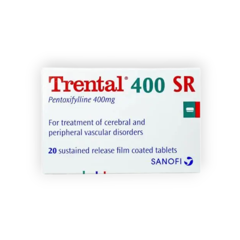 TRENTAL - SR  - 400  MG  20 TAB  س ج