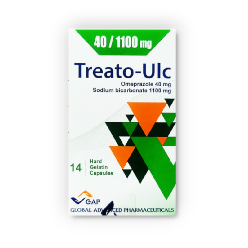 TREATO-ULC 40 MG 14 TAB س ج