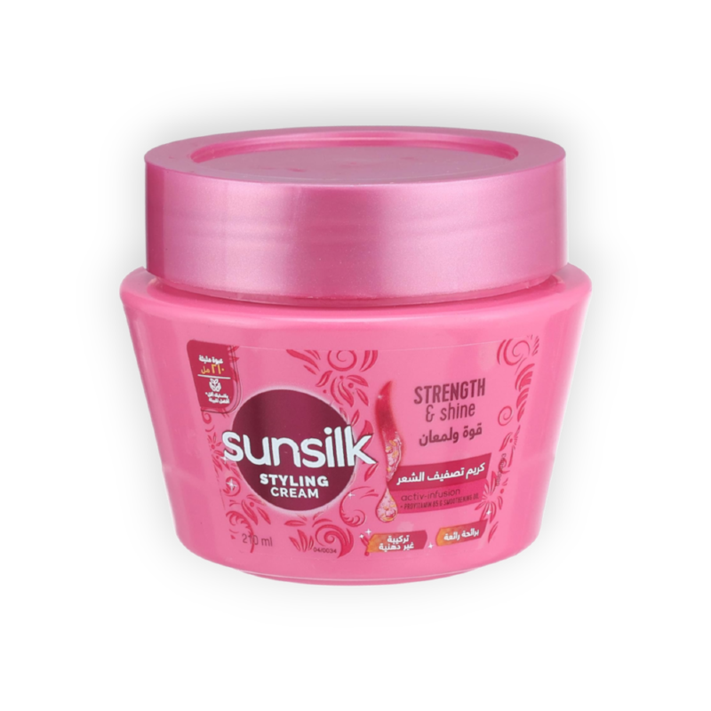 SUNSILK HAIR CREAM STRENGTH&SHINE 210ML