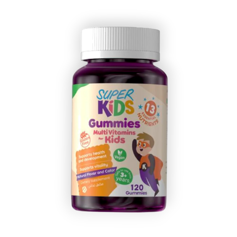 SUPER KIDS 120 GUMMIES سعر جديد