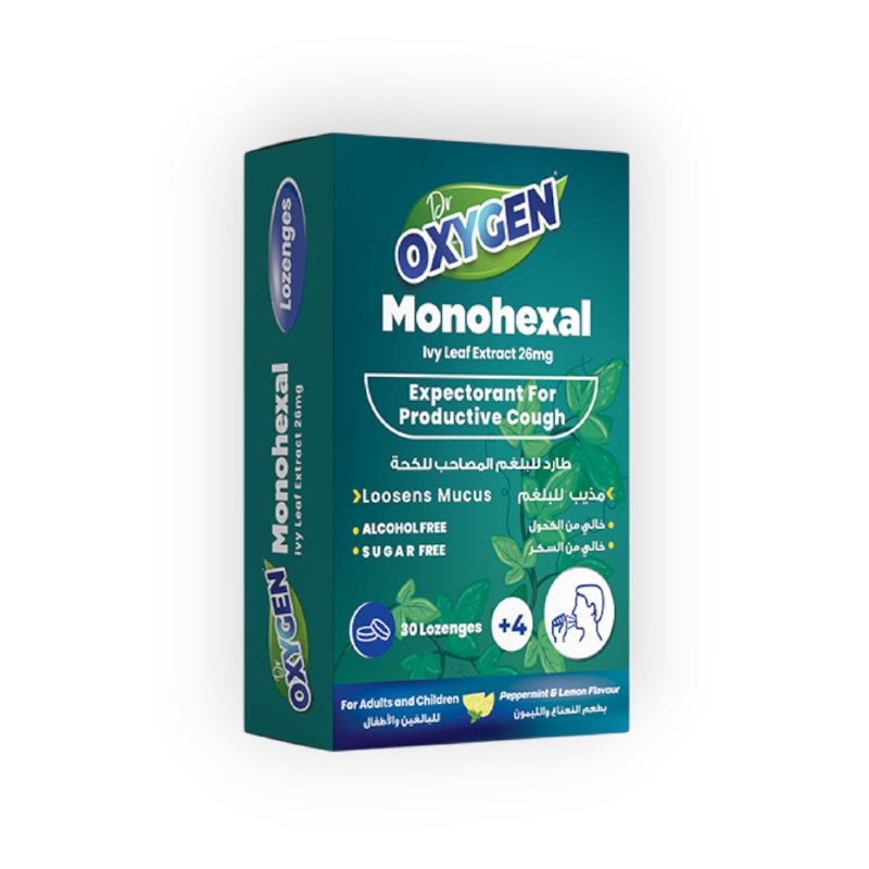 DR OXYGEN MONOHEXAL 30 LOZENGES