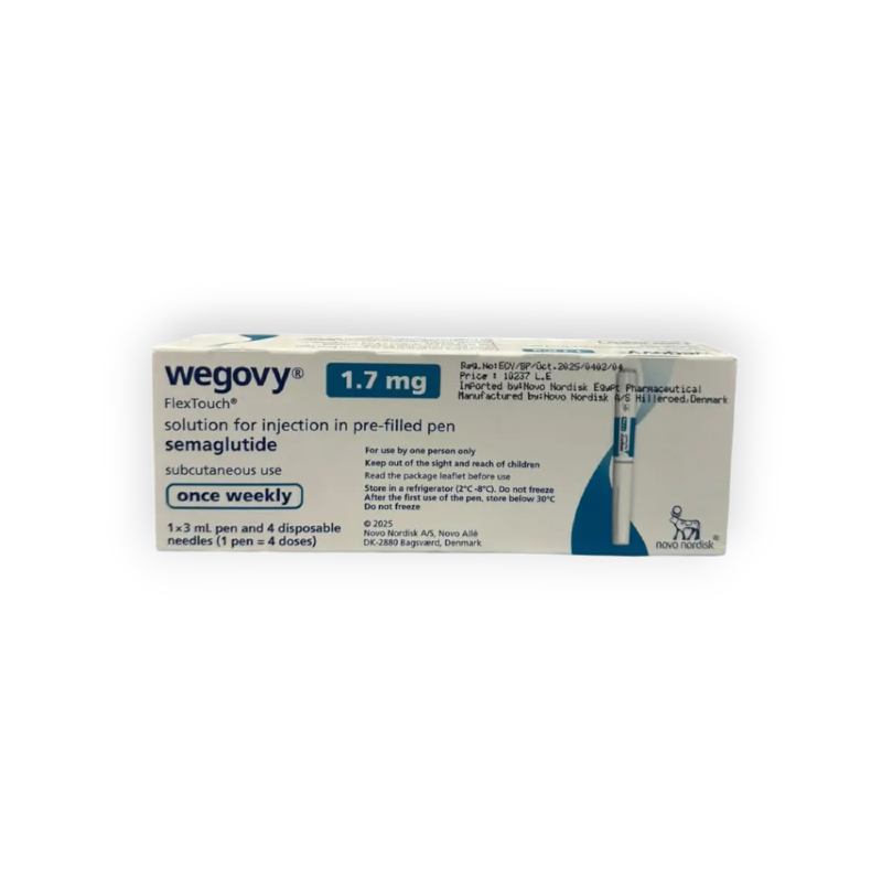 WEGOVY  INIECTION 1.7 MG 1 PEN 4 NEEDLES