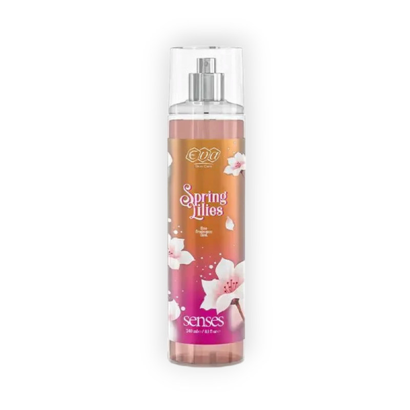 EVA BODY MIST SENSES (SPRING LILIES) 240ML