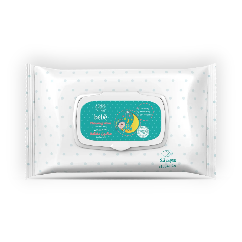EVA CLINIC BEBE CLEANSING WIPES 25WIPES