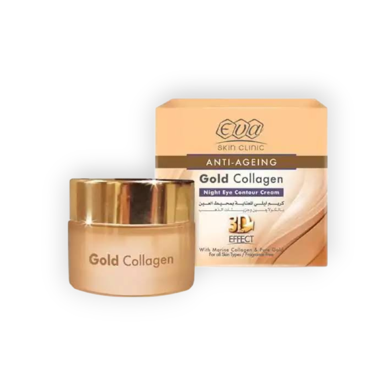 EVA COLLAGEN GOLD NIGHT EYE CONTOUR CREAM 15ML