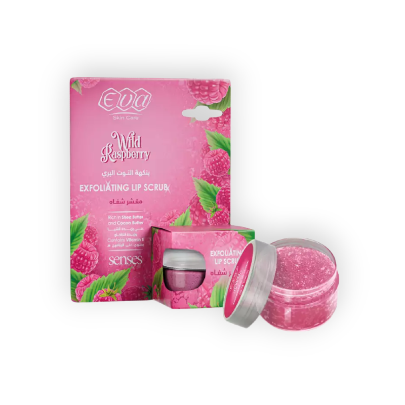 EVA EXFOLIATING LIP SCRUB (WILD RASPBERRY) 20G