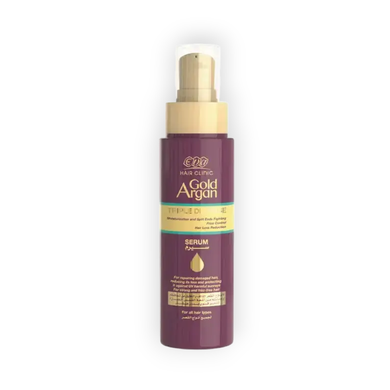 EVA FRIZZ CONTROL SERUM 90ML( GOLD ARGAN)