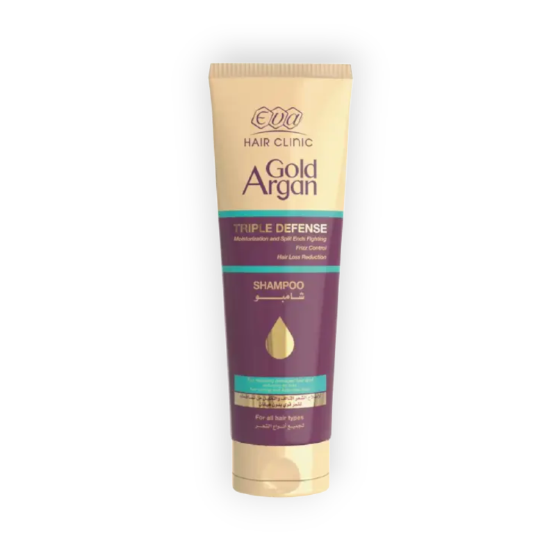 EVA FRIZZ CONTROL SHAMPOO 230ML( GOLD ARGAN)