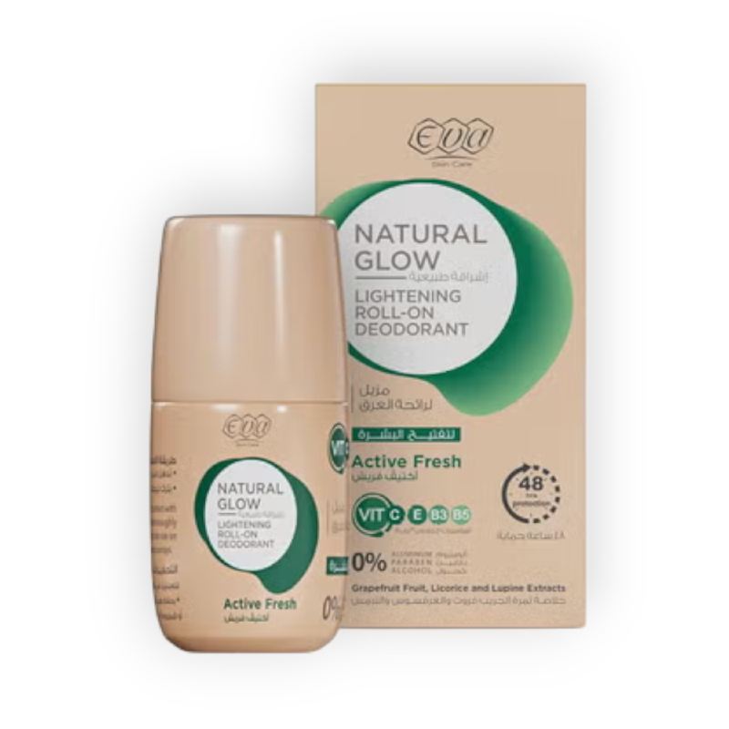 EVA NATURAL GLOW ROLL ON (ACTIVE FRESH) 60G