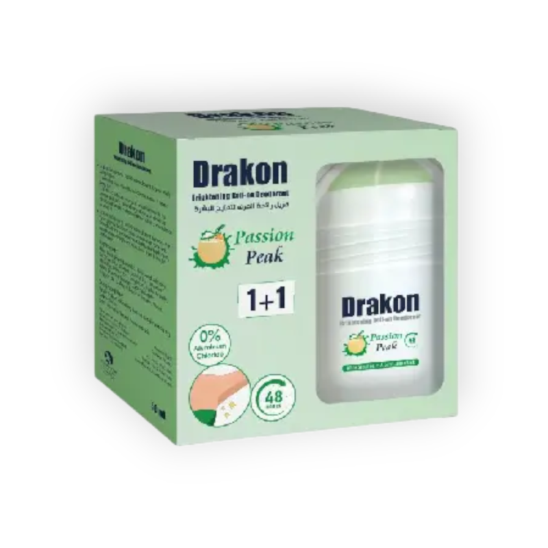 DRAKON WHITENING ROLL ON PASSION PEAK 1+1 OFFER
