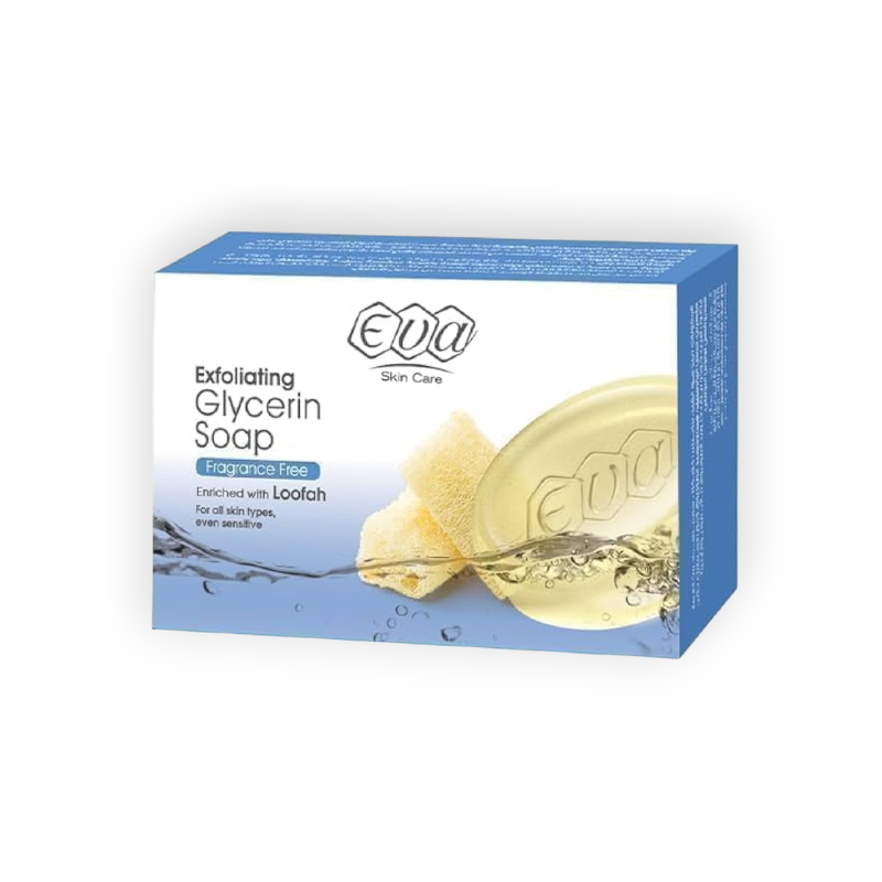 EVA SKIN CARE EXFOLIATING GLYCERIN SOAP 120GM