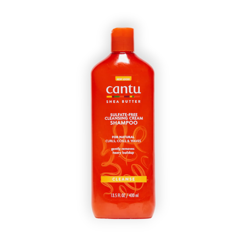 CANTU SHEA BUTTER CLEANSING CREAM SHAMPOO 400ML SULFATE FREE