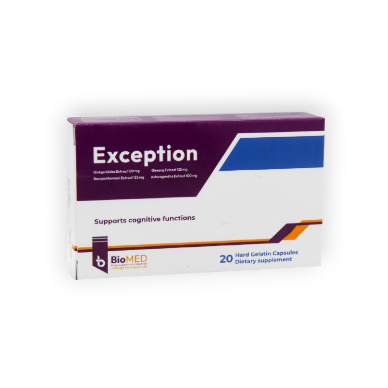 EXCEPTION 20 CAP