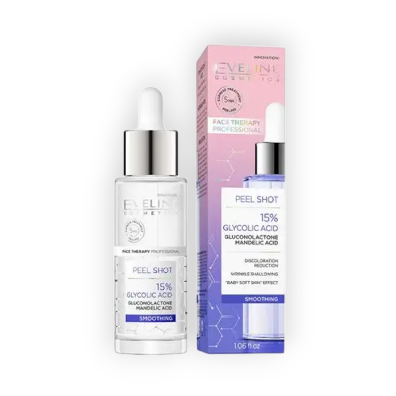 EVELINE PEEL SHOT GLYCOLIC ACID 15% 30ML