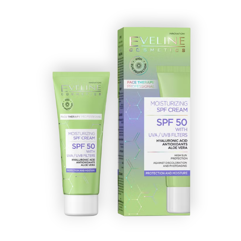 EVELINE MOISTURIZING CRAEM SPF50 30ML
