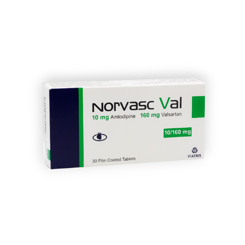 NORVASC  VAL 10/160 MG 30 TAB