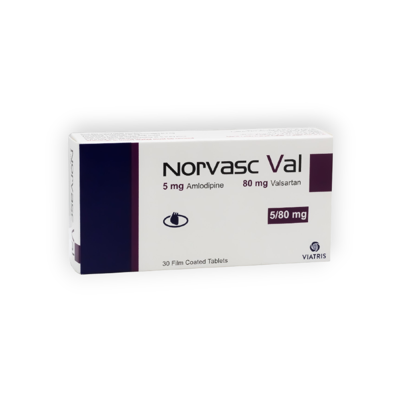 NORVASC  VAL 5/80 MG 30 TAB
