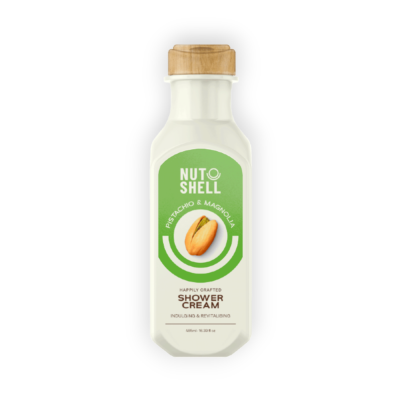 NUT SHELL SHOWER CREAM (PISTACHIO) 485ML