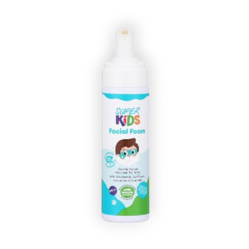 SUPER KIDS FACIAL FOAM 200ML