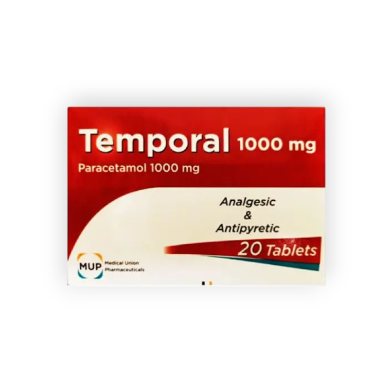 TEMPORAL 1000MG 20 TAB