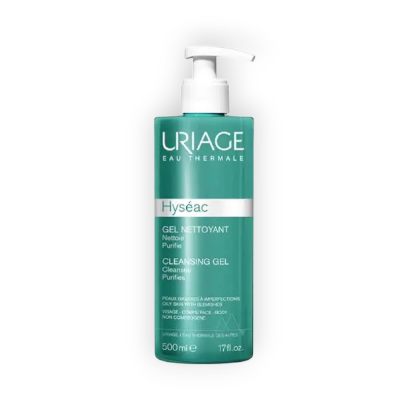 URIAGE HYSEAC GEL NETTOYANT 500ML