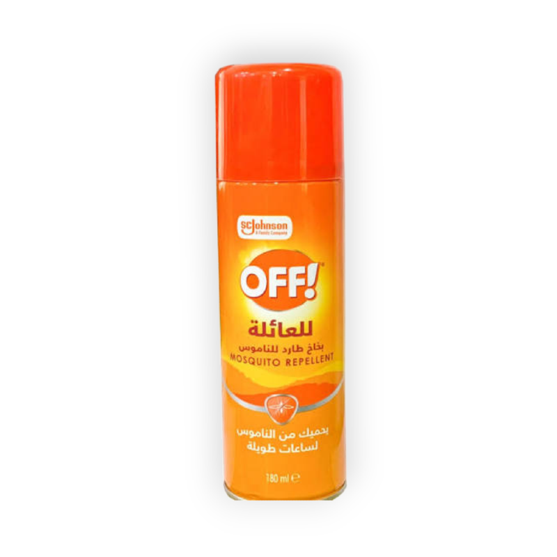OFF SPRAY 180 ML .اوف طارد الحشرات القارصة.