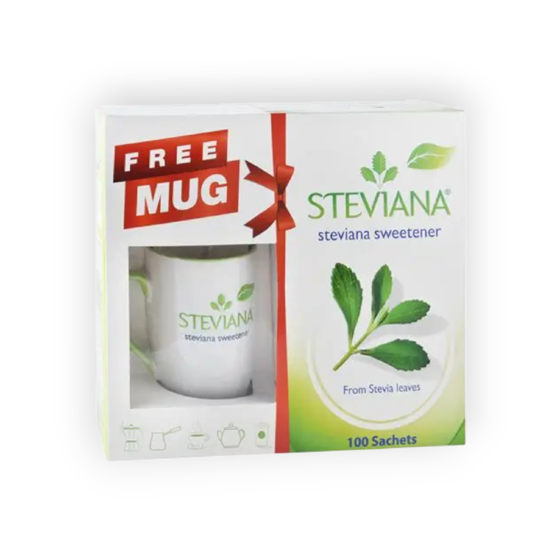 STEVIANA  2.5 MG 100 SACHETS (MUG FREE)