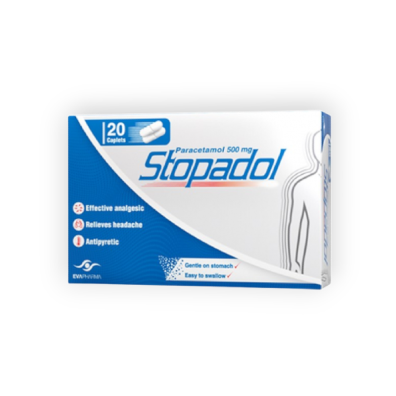 STOPADOL  500 MG 20 TAB س