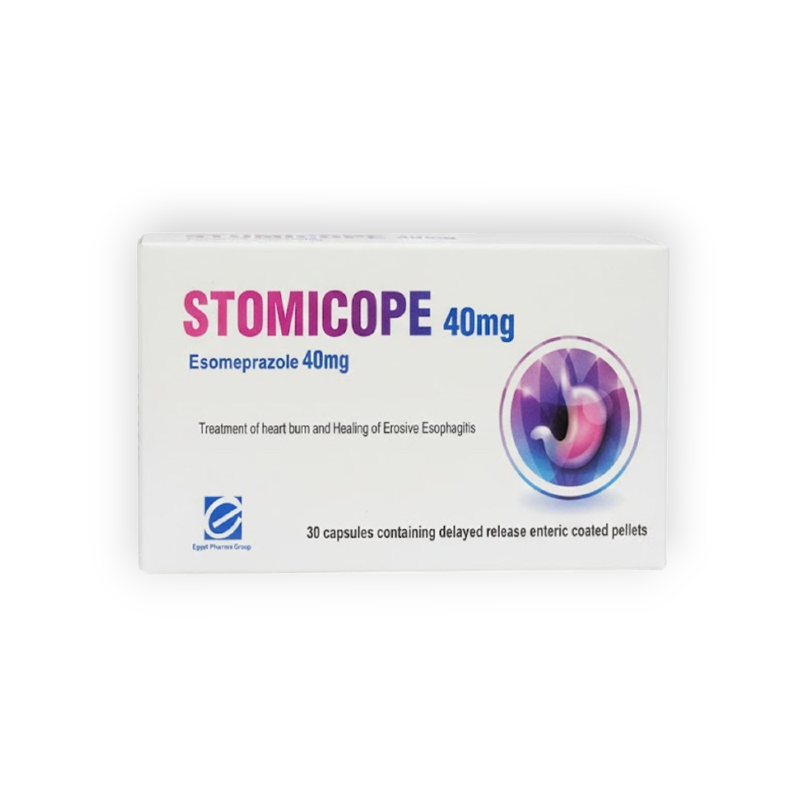 STOMICOPE 40MG 30 CAP