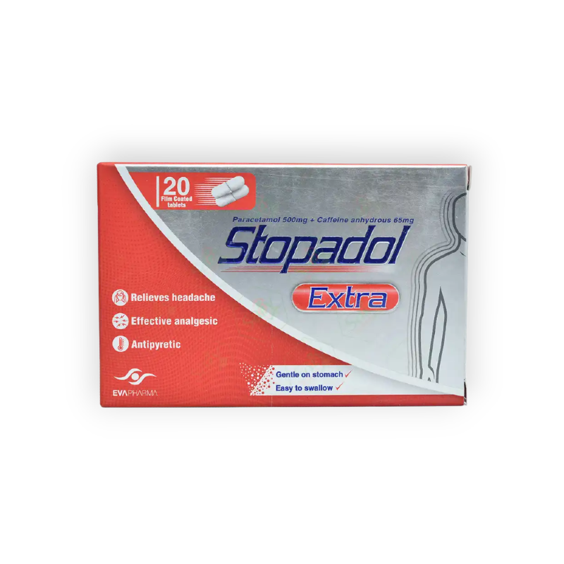 STOPADOL EXTRA 500 MG 20 TAB سعر جديد
