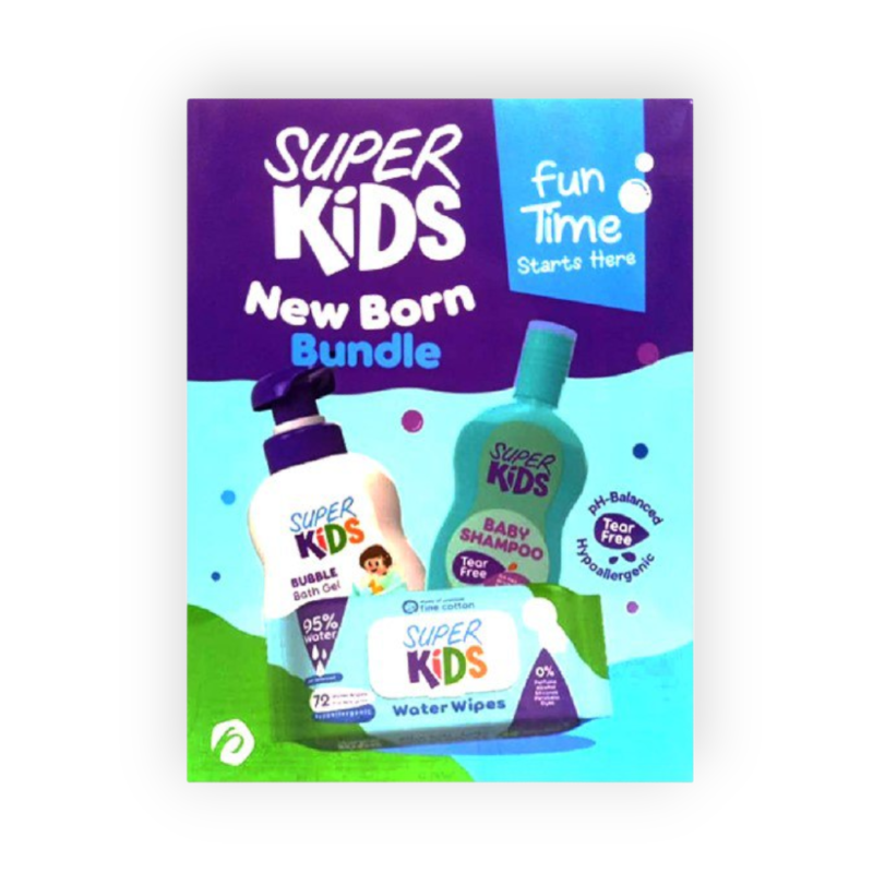SUPER KIDS (SHAMPOO+BUBBLE BATH+WIP72) OFF