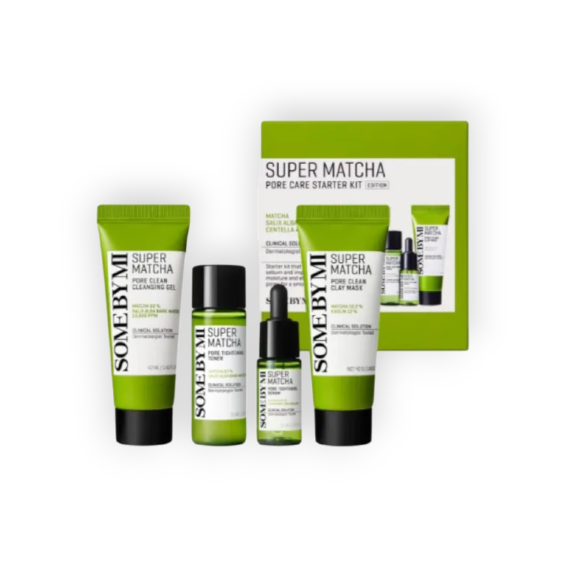 SOME BY MI SUPER MATCHA PORE CARE STARTER KIT