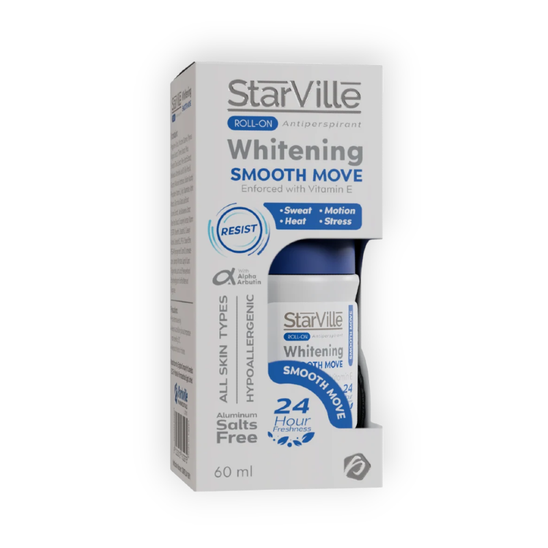 STARVILLE ROLL-ON WHITENING SMOOTH MOVE 60 ML