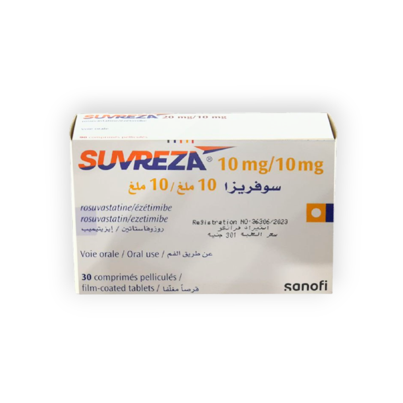 SUVREZA 10 10MG  30 TAB سعر جديد