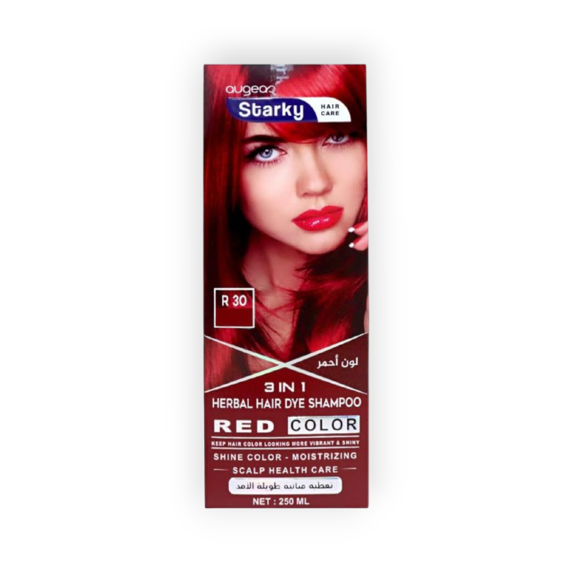 STARKY COLOR SHAMPOO (R30 RED) 250ML