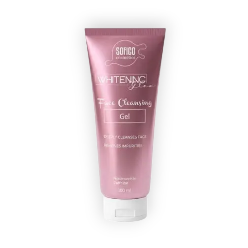 SOFICO WHITENING GLOW FACE CLEANSER GEL 100ML