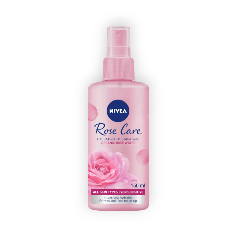 NIVEA HYDRATING FACE MIST ROSE WATER 150ML