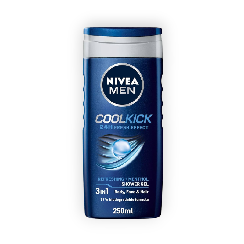 NIVEA SHOWER GEL (COOL KICK) 250ML
