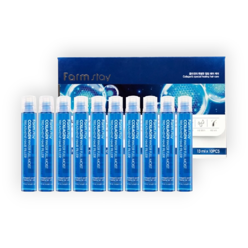 FARM STAY COLLAGEN TREATMENT HAIR FILLER 13ML10PCS