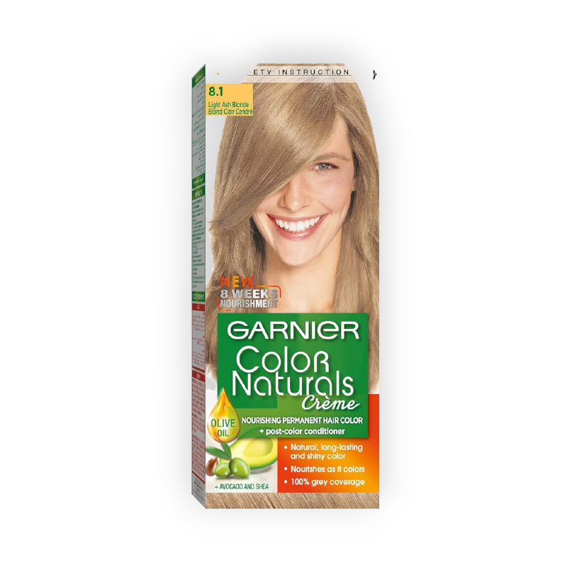 GARNIER COLOR NATURALS (8.1) LIGHT ASH BLOND OFFER