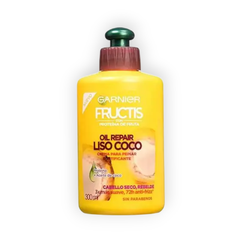 GARNIER FRUCTIS OIL REPAIR LISO COCO CREMA 300 ML