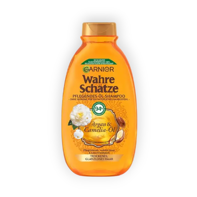 GARNIER WAHRE SCHATZE SHAMPOO (ARGAN &CAMELIA OIL) 300ML