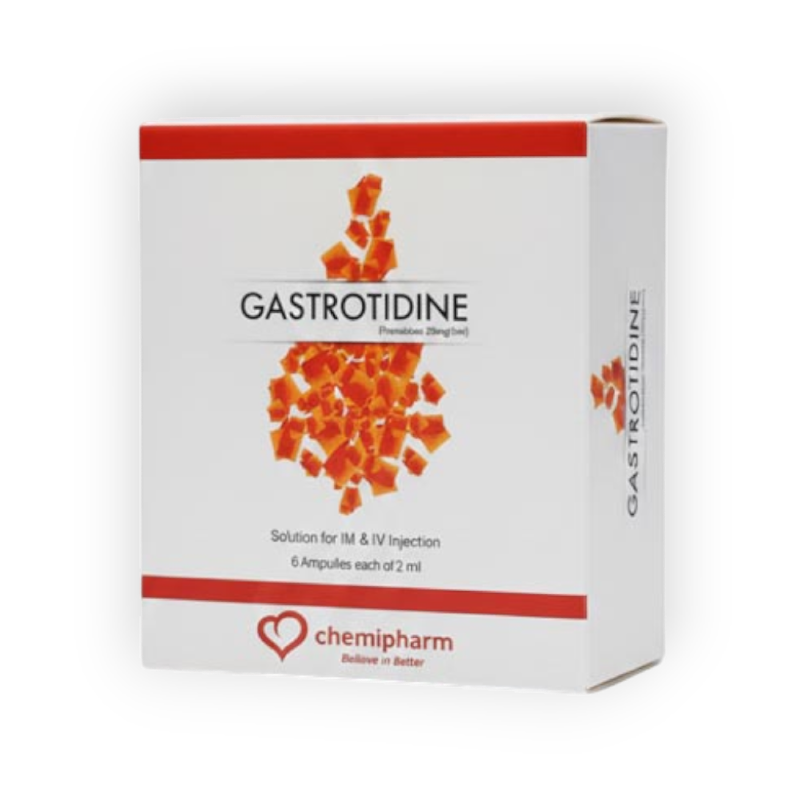 GASTROTIDINE   20  MG  2ML 6 AMP