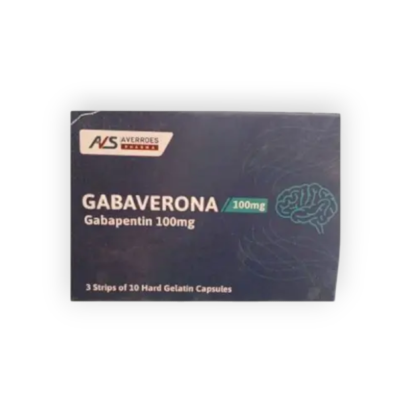 GABAVERONA 100 MG 30 CAP