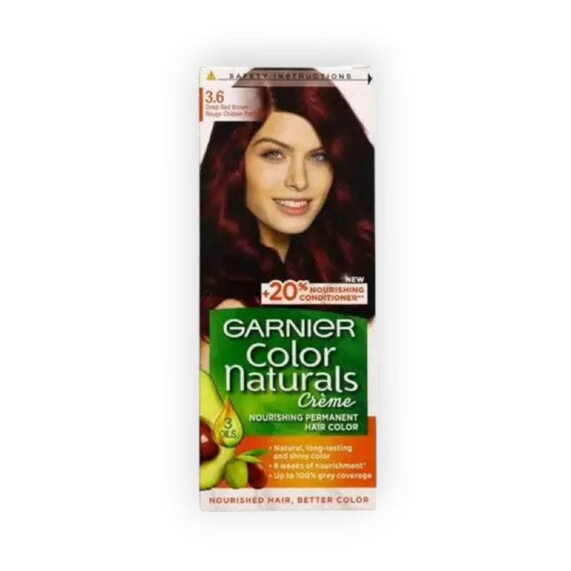 GARNIER COLOR NATURALS (3.6)  DEEP RED BROWN OFFER