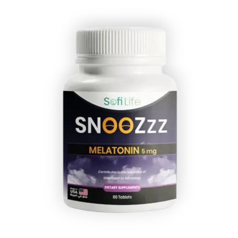 SOFILIFE SNOOZZZ MELATONIN 5MG 60CAP