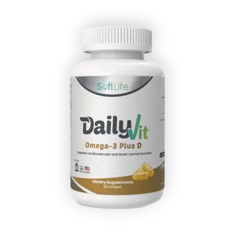SOFILIFE DAILYVIT OMEGA3 PLU D 60CAP