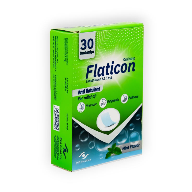 FLATICON 62.5MG 30 ORAL STRIPS